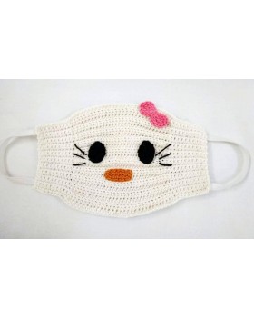 Happy Threads Handmade Kids Hello Kitty Crochet Masks 